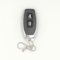 AENTIA 1527 Learning Code Wireless Remote Control Transmitter Keychain 433Mhz 4 Buttons, for use with DieseRC Receiver