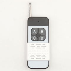 AENTIA 1527 Learning Code Wireless Remote Control Transmitter Keychain 433Mhz 4 Buttons, for use with DieseRC Receiver