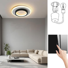 AENTIA Wireless Light Switch Remote Control Switch Smart Switch No Wiring Required Stable Signal 30m Range Easy Install for Home Bathroom Farm (1T + 3R)