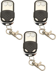 AENTIA 1527 Learning Code Wireless Remote Control Transmitter Keychain 433Mhz 4 Buttons, for use with DieseRC Receiver