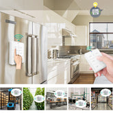 AENTIA Wireless Switch, Mobile radio transmitter Wall transmitter 2 in 1 Wireless switch 1000ft Control Range No Wiring Easy To Install Up to 2200W for Light Lamp Appliances