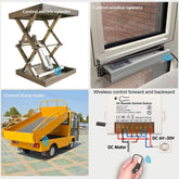 AENTIA 2 Channels Wireless Relay Remote Control Switch 433Mhz RF DC 5V 12V 24V 30V 10A Relay Receiver with 2 Transmitters Keyfob, Big Terminal Easy Wiring